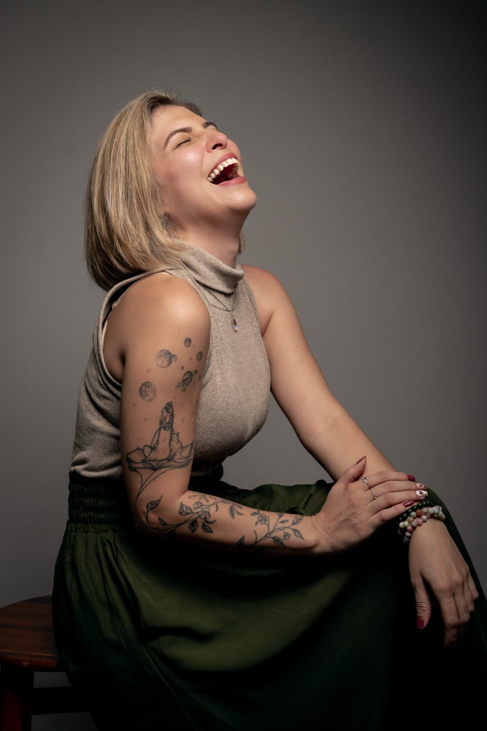 Natali Sobrero em ensaio profissional